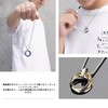 Yooping Men's Necklace, 3 Rows Ring, Pendant, Stainless Steel
