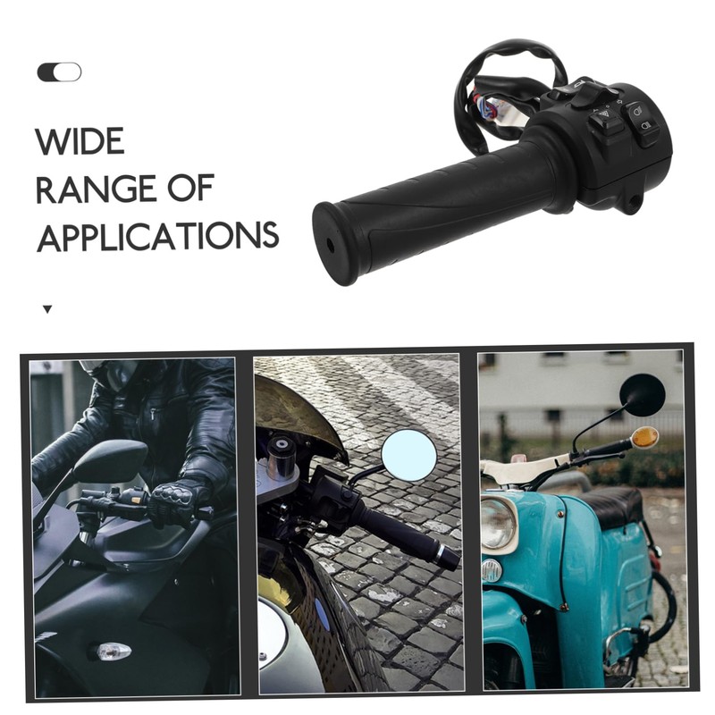 ULTECHNOVO Handlebar Handle Grips for Electric Bicycles Motorbike Handle Protector