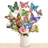 Coolon Pack of 10 Diamond Painting Butterfly Kits, Children and