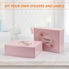 HORLIMER 12x9x4 inches Shipping Boxes Set of 20, Pink Medium
