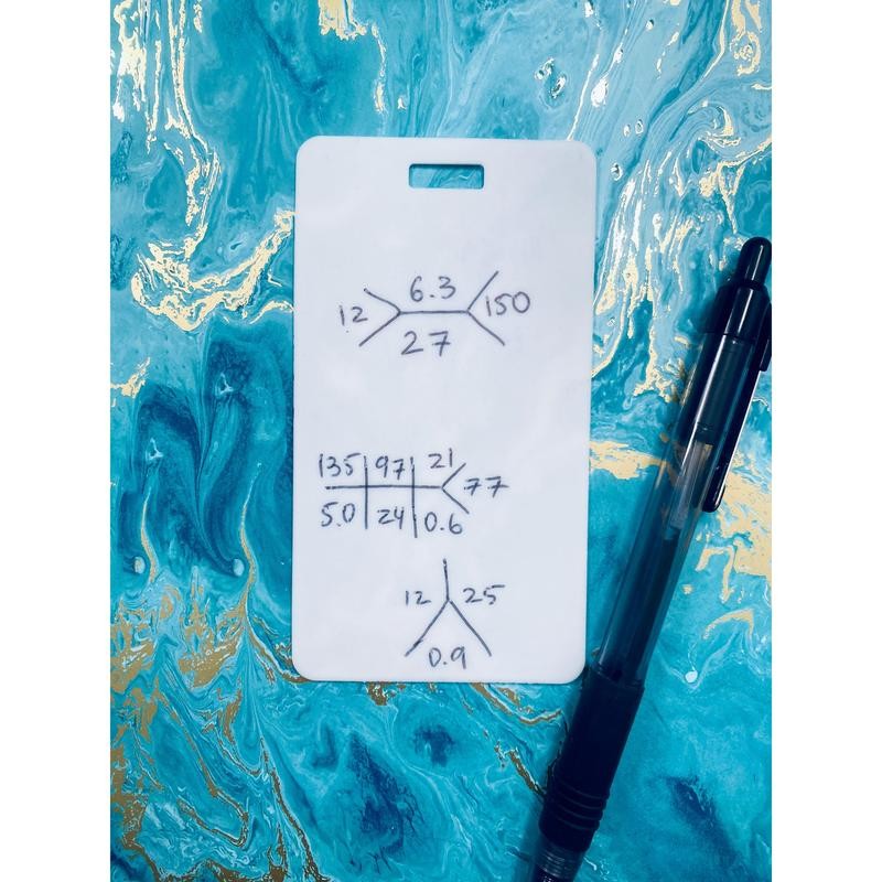 Erasable, Reusable Notepad Badge for Nurses