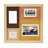 Ladonna Photo Frame CW37 Wooden Multi-Faceted , natural