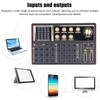 Live Sound Card, Voice Changer, Portable Audio Mixer Board Sound