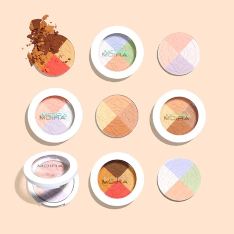 Polvo De Acabado Moira Cosmetics Set & Correct