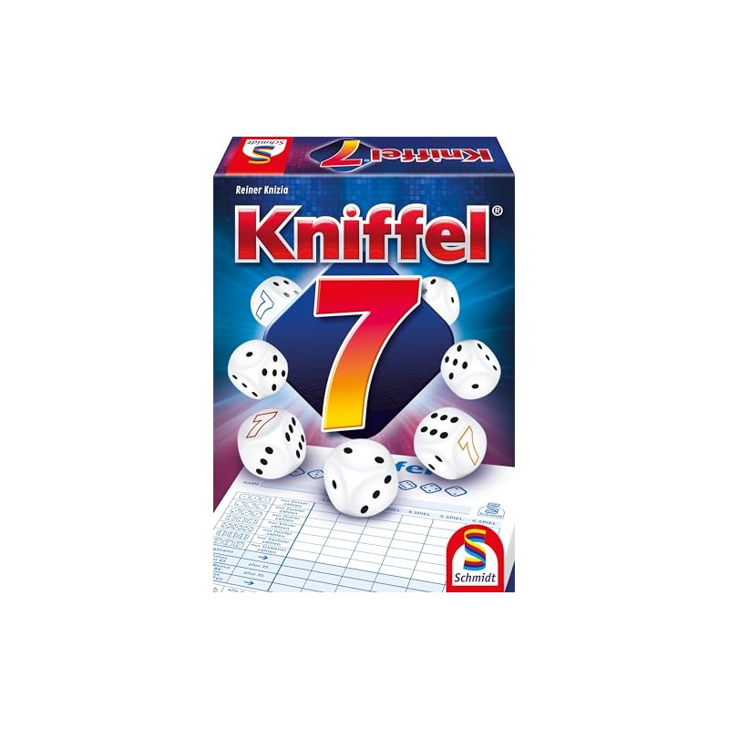 Schmidt Spiele 49436 Kniffel 7 Dice Game
