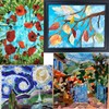 Lanyani (10 Sheets) Variety Stained Glass Sheets Pack, 4 x