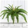 Factory Direct Craft UV Protected Artificial Boston Fern Plant Realistic