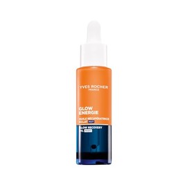 YVES ROCHER - Sérum Facial Bifásico de Noche, Tonifica Repara e Hidrata la Piel, con Capucchina Naranja y Extracto de Plantas, Para todo tipo de piel, Fórmula Vegana, 30 ml