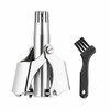 Manual Nose & Ear Hair Trimmer for Grooming – Stainless