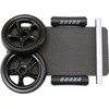 2 Wheel Abdominal Exerciser Abdominal Exerciser EVA Abdominal Core Exercise