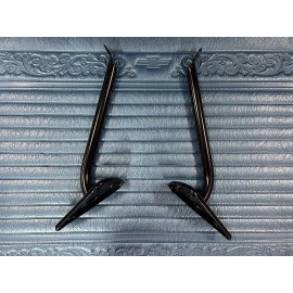 GMC 1960-1966 Chevy GMC Pickup Truck Exterior Mirror Arm Set, Black 61 62 63 64 65