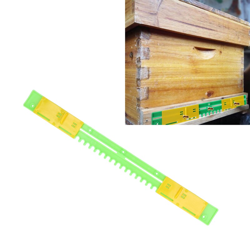 5Pcs Plastic Beehive Nest Door Bee Box Gate AntiEscape Beekeeping