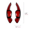 2pcs Car Carbon Fibre Steering Wheel Shift Paddle Extension Shift