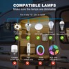Aroidful DC 12V/24V RV Single Dimmer Light Switch, 5A PWM