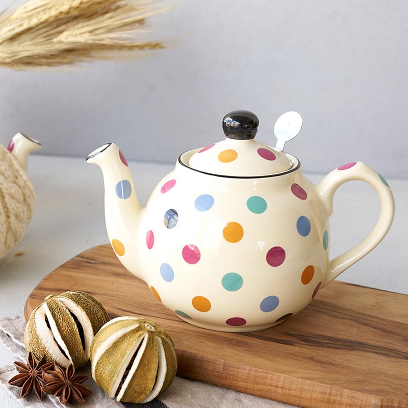 London Pottery(ロンドンポタリー) Farmhouse Teapot for 2 Cups Taupe 580171