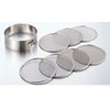 cotta 88805 One-Touch Liner Frame, 9.4 inches (24 cm), Silver, Diameter (Inner Diameter) 8.8 x 3.8 inches (22.4 x 9.7 cm)