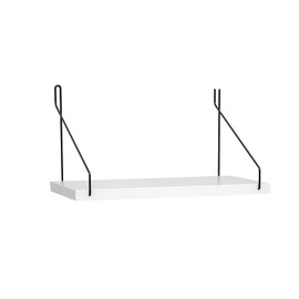 YOYAI Wall Shelf, Wall Shelf, Decorative Shelf, Wooden, DIY, Stylish, Wall Storage, No Drilling, Easy Installation (White, 11.8 inches (30 cm)