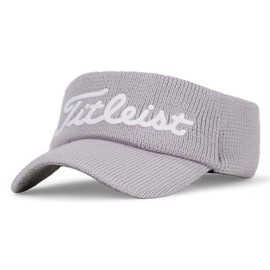 Titleist Women's Knit Visor, FW Visor, Women's, perrinkle pink