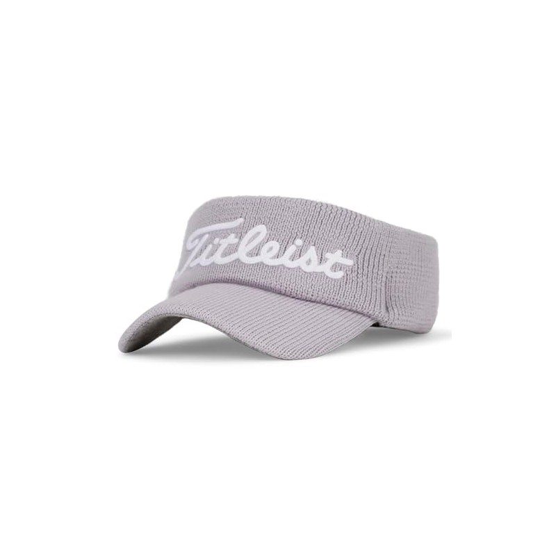 Titleist Women's Knit Visor, FW Visor, Women's, perrinkle pink