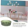 GLEAVI Rotating Makeup Organizer Tray Round Spice Rack Kitchen Organizer