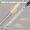 Midremer Extended Spin Mop Replacement Mop Handle, Upgraded 60-inch 360