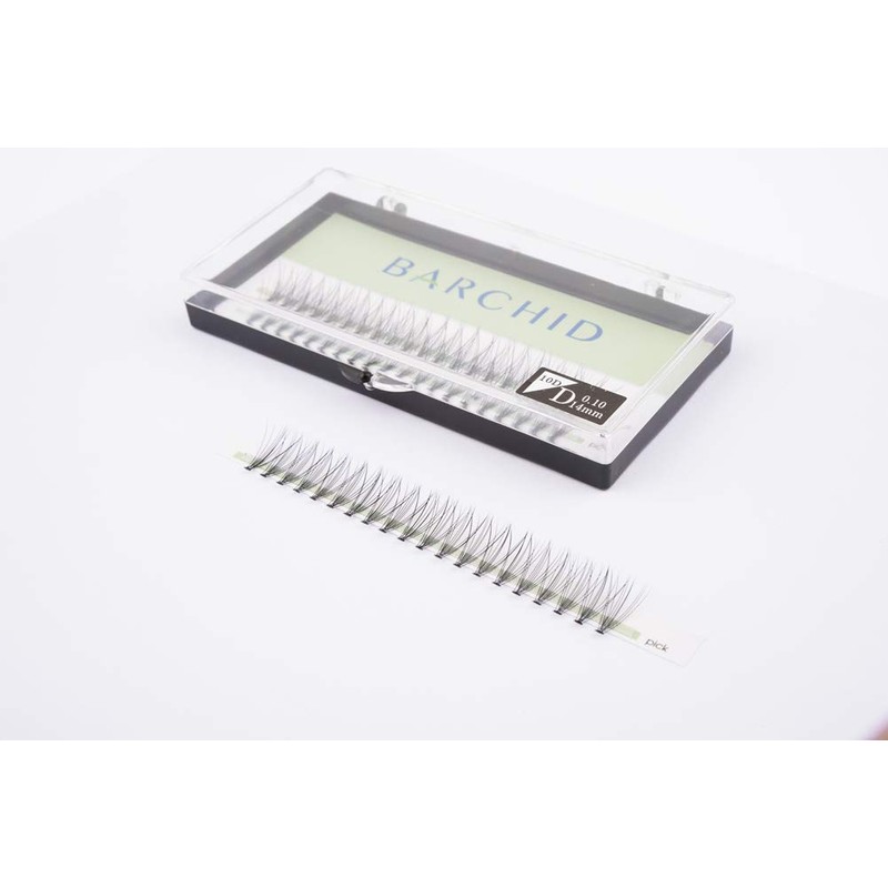 BARCHID Ultra Fine Eyelash Extensions, Thickness 0.004 inch (0.10 mm),