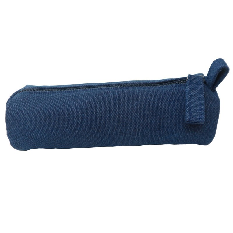 Bolsa de lápices portátil de lona pesada y práctica funda