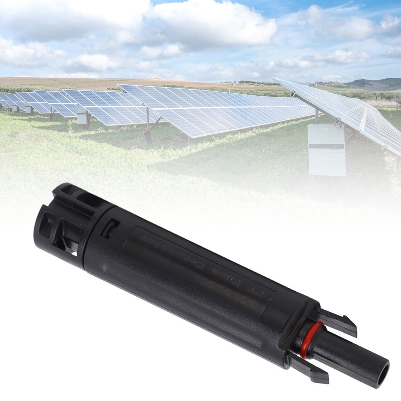 PV Inline Fuse Connector Galvanized Pure Copper Connection Terminal Solar