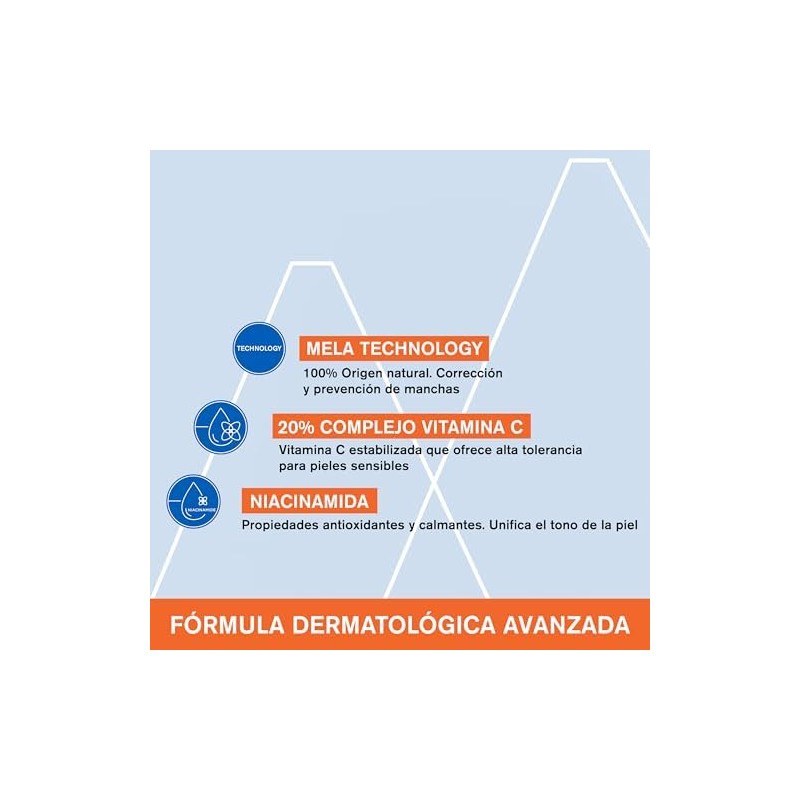Uriage Depiderm Sérum de vitamina C estabilizada 30ml -solución antimanchas