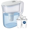 7-Cup Water Filter Pitcher & 3 Filters & Electronic Filter
