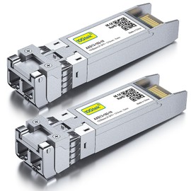 10Gtek 10GBase-LR SFP+ Module, 10G 1310nm SMF, Up to 10km, Optical Transceiver, Compatible with Cisco SFP-10G-LR, Netgear, Meraki MA-SFP-10GB-LR, Ubiquiti UF-SM-10G, Mikrotik, D-Link, Supermicro,