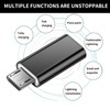 SIYUPU 2 Pcs Universal USB-C/Micro-USB Converter Kit - Compact Bidirectional