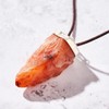 Stone of Vitality - Reiki Energy Charged Raw Carnelian Crystal