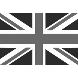 Ripper Graphics Union Jack U.K. Flag 42" x 50" Mini Cooper Roof Vinyl Decal Sticker Wrap #440