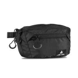 Lone Trail Black Subcompact Concealed Carry Fanny Pack for Men | Adjustable ccw fanny pack for Men for Hiking and Travel, Quick Access to Back Pockets - Tactical Waist Packs w/Fully Adjustable Strap