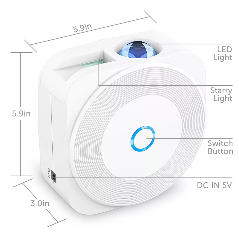 eco4life Smart Skylight WIFI LED Star Projector