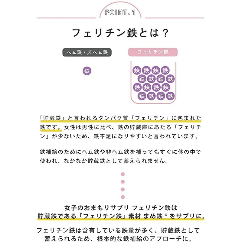 withmoon フェリチン鉄 サプリメント (パウダータイプ)