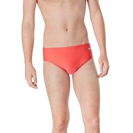Speedo Men's Standard Swimsuit Brief Endurance+ The One, Fiery Coral