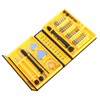 38 in 1 White Bit Screwdriver Socket Set High Hardness