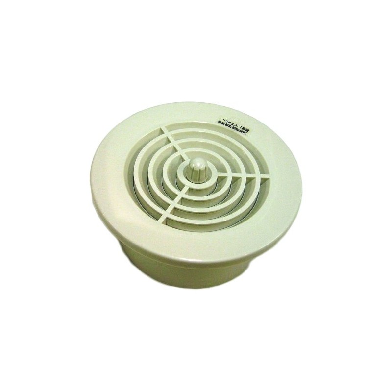Sugita Ace Air Vent Type 100 Register, White Gray