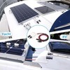 Roof feed-through solar cable guide, waterproof ABS solar modules, cable