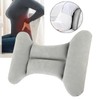 Ronyme H-Shaped Inflatable Waist Pillow Seat Support Pillow Foldable Soft