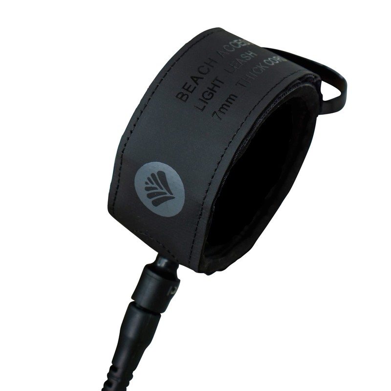 Beach Access Premium Lite Leash Cord 6ft/7ft/8ft/9ft/10ft 7mm with 6