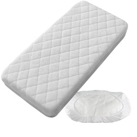 Pekitas Waterproof Cot Bed Mattress Protector 40 x 80 cm
