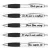 DV DESIGN 5 x Inspiring Pens - Motivational Positive Inspire
