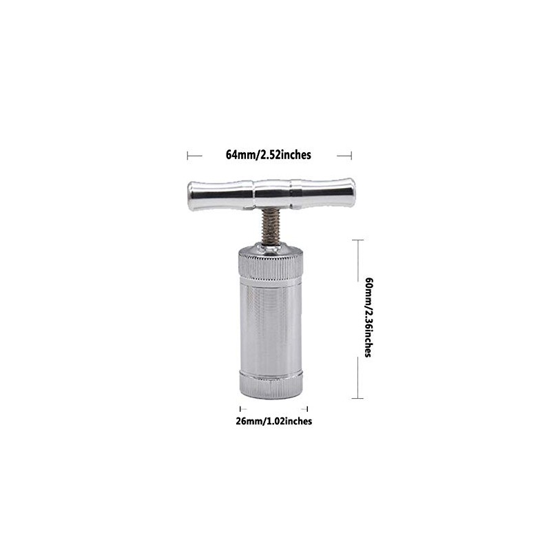 OmeHoin Pollen Press Tool,Type T Pollen Press Tool Ultimate Pressure