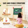 VEVOR Art Easel for Kids, 3-in-1 Wooden Double-Sided Kid's Art