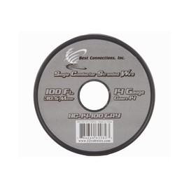 Gray 14 Gauge 100 Feet Power Cable Car Audio Primary Remote Wire Copper Mix