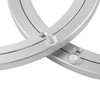 QDiShi 16 Inch Lazy Susan, Heavy Duty Swivel Turntable Aluminum