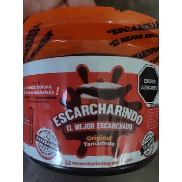 Escarcharindo original Tamarindo dip for beer or snacking